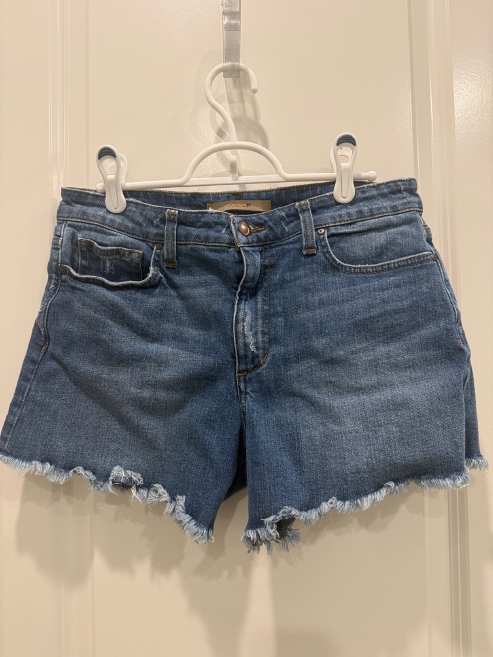 Joe's Jeans Distressed Blue Denim Cutoff Shorts